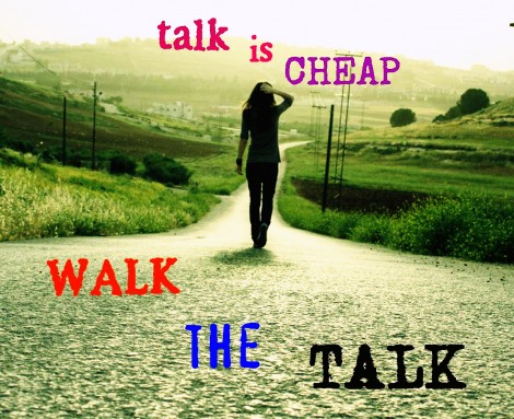 walk the talk