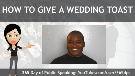 how to give a wedding toast