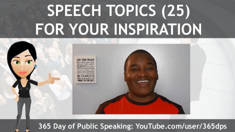 Speech Topics 25 for Your Inspiration